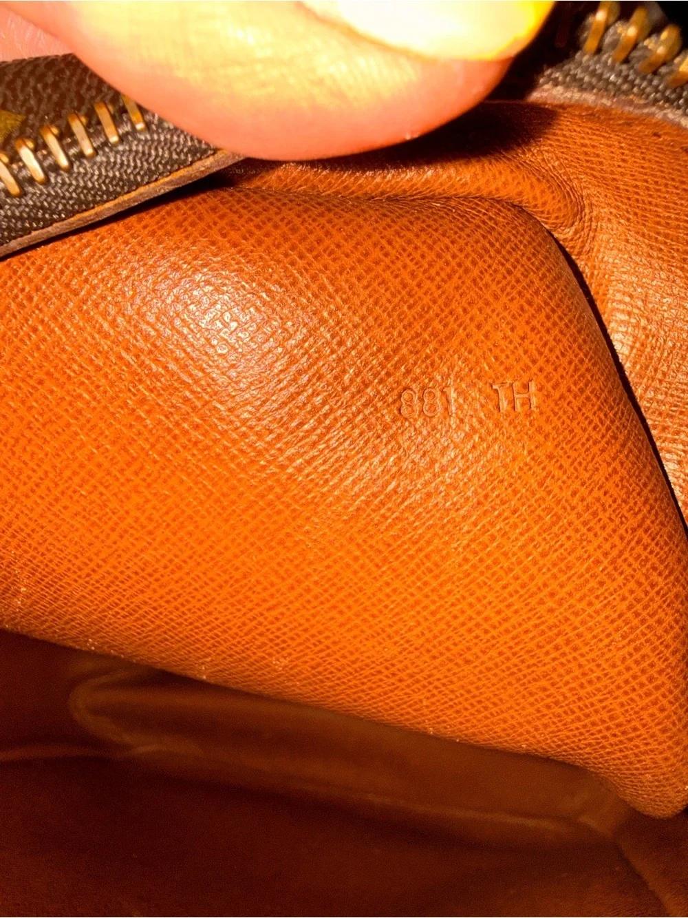 Louis Vuitton Amazone Shoulder Bag GM Brown Canvas 881 TH